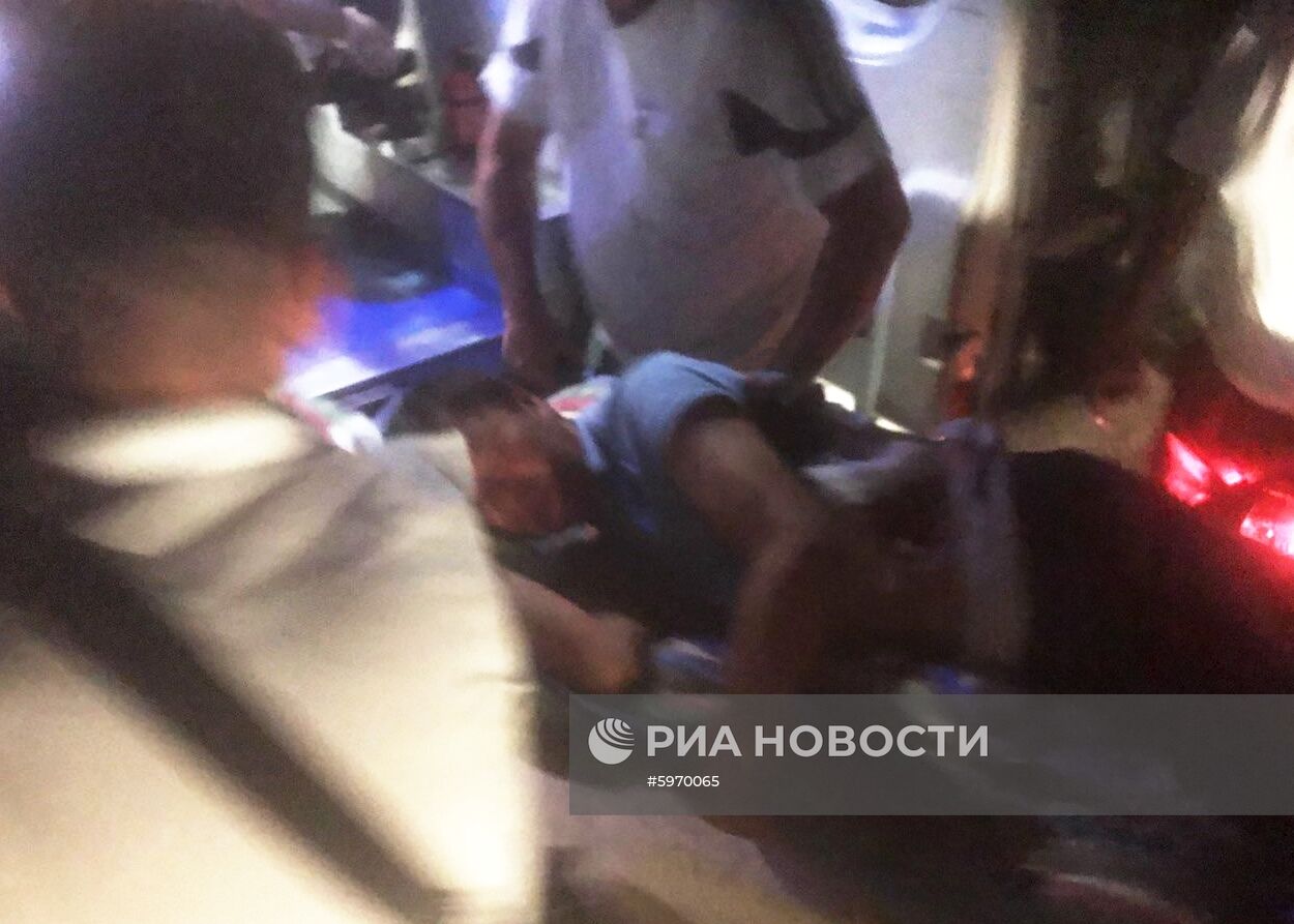 Ситуация около резиденции бывшего президента Киргизии Алмазбека Атамбаева