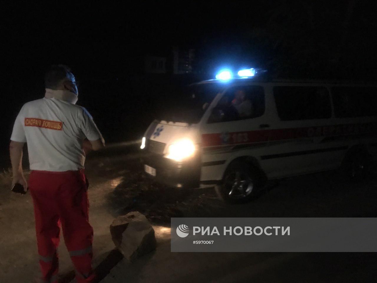 Ситуация около резиденции бывшего президента Киргизии Алмазбека Атамбаева