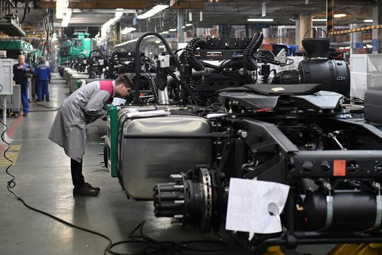 Автомобильный завод "КамАЗ" в Татарстане