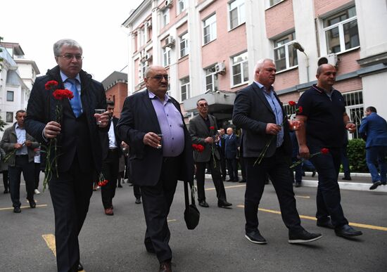 Мероприятия в память  о погибших в результате военных действий в августе 2008