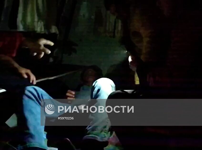 Ситуация около резиденции бывшего президента Киргизии Алмазбека Атамбаева