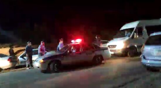 Ситуация около резиденции  бывшего президента Киргизии Алмазбека Атамбаева