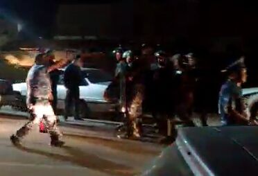 Ситуация около резиденции  бывшего президента Киргизии Алмазбека Атамбаева