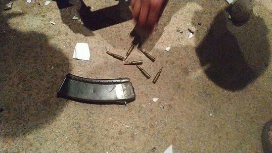 Ситуация около резиденции бывшего президента Киргизии Алмазбека Атамбаева