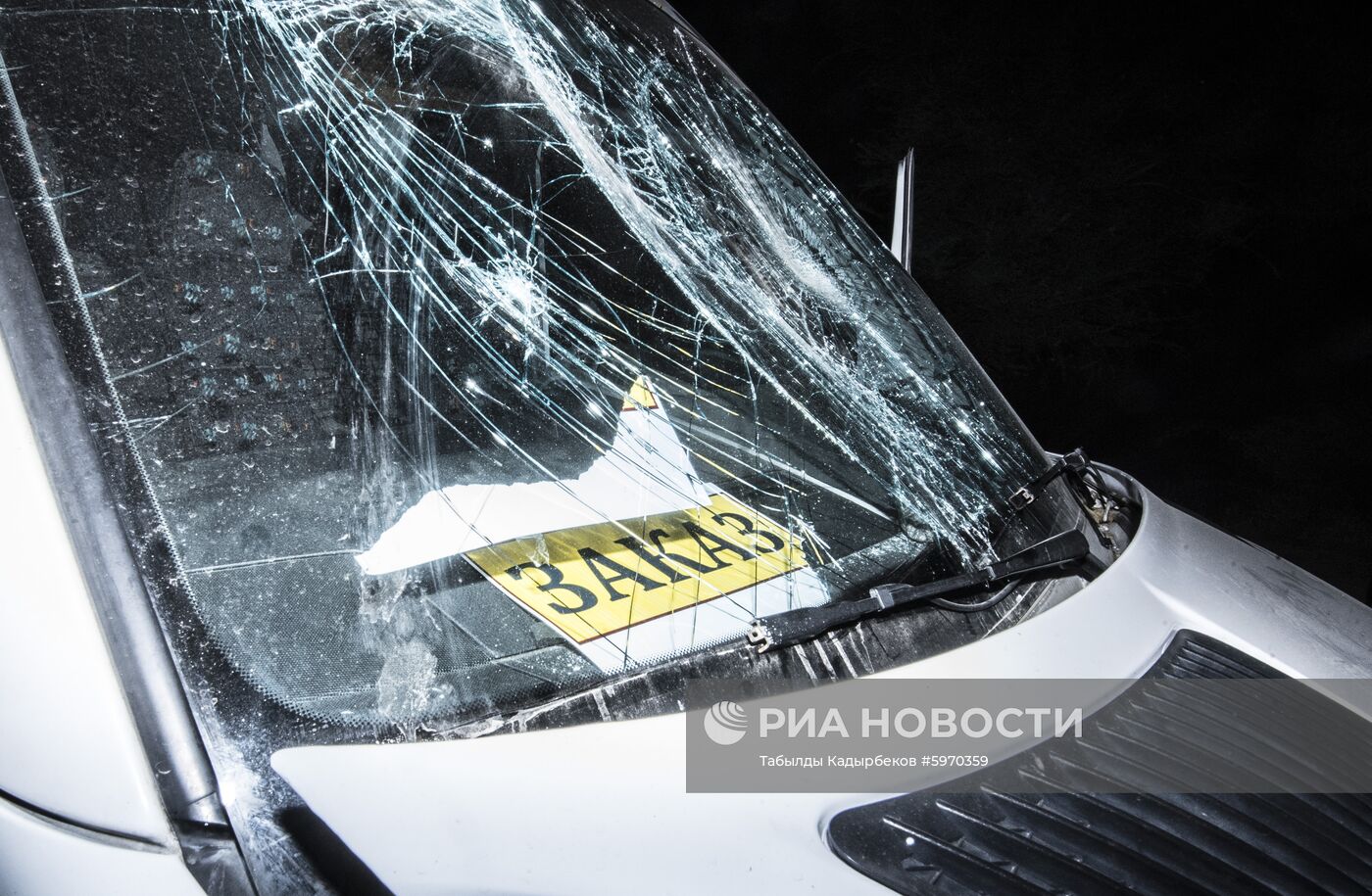 Ситуация около резиденции бывшего президента Киргизии Алмазбека Атамбаева