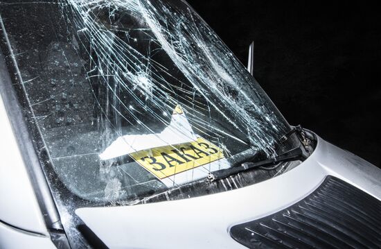 Ситуация около резиденции бывшего президента Киргизии Алмазбека Атамбаева