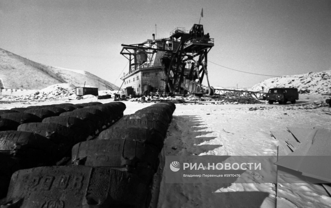 Золотые прииски на Колыме