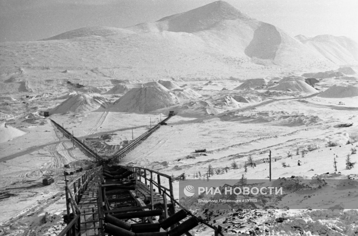 Золотые прииски на Колыме