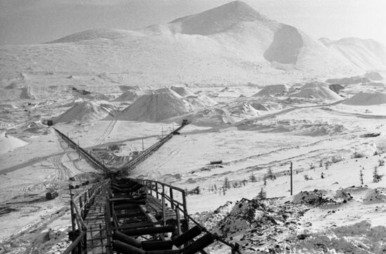 Золотые прииски на Колыме