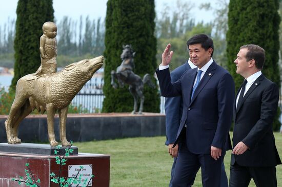 Премьер-министр РФ Д. Медведев принял участие в заседании Евразийского межправительственного совета стран ЕАЭС