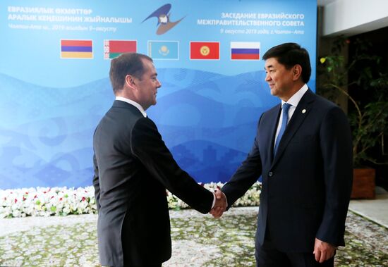 Премьер-министр РФ Д. Медведев принял участие в заседании Евразийского межправительственного совета стран ЕАЭС