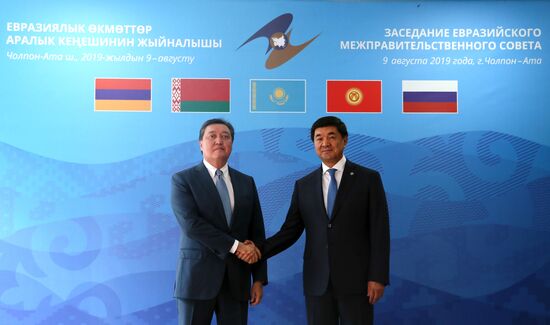 Премьер-министр РФ Д. Медведев принял участие в заседании Евразийского межправительственного совета стран ЕАЭС