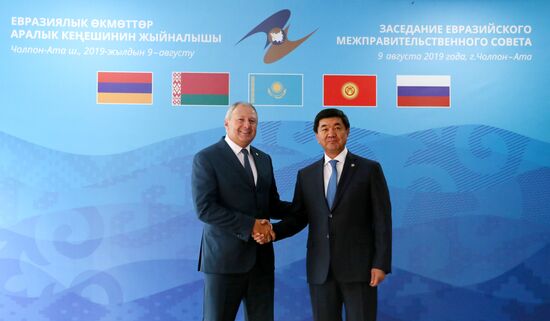 Премьер-министр РФ Д. Медведев принял участие в заседании Евразийского межправительственного совета стран ЕАЭС