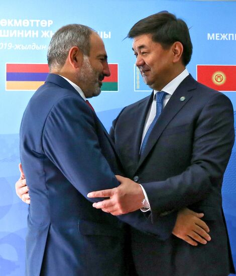 Премьер-министр РФ Д. Медведев принял участие в заседании Евразийского межправительственного совета стран ЕАЭС