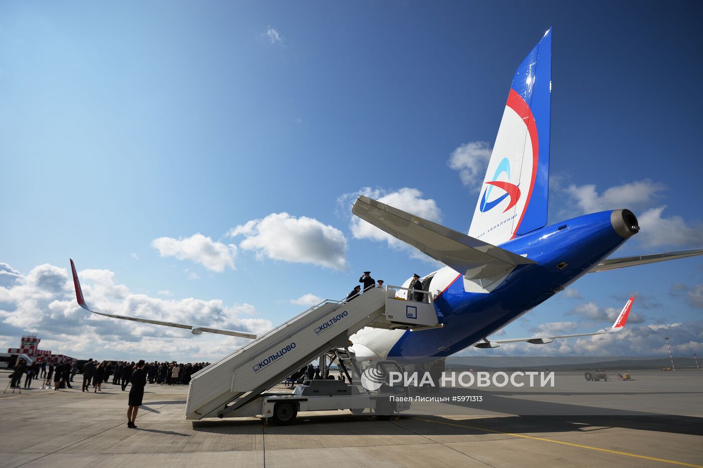 Презентация нового самолета Airbus A320neo авиакомпании "Уральские авиалинии"