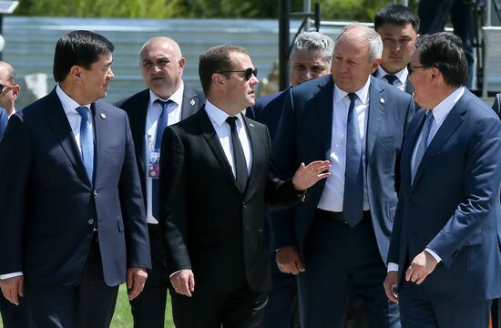 Премьер-министр РФ Д. Медведев принял участие в заседании Евразийского межправительственного совета стран ЕАЭС