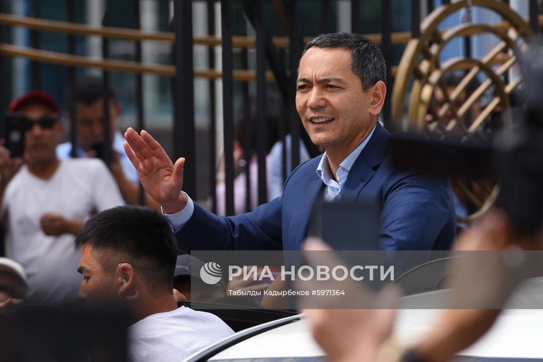 О. Бабанов вернулся в Киргизию