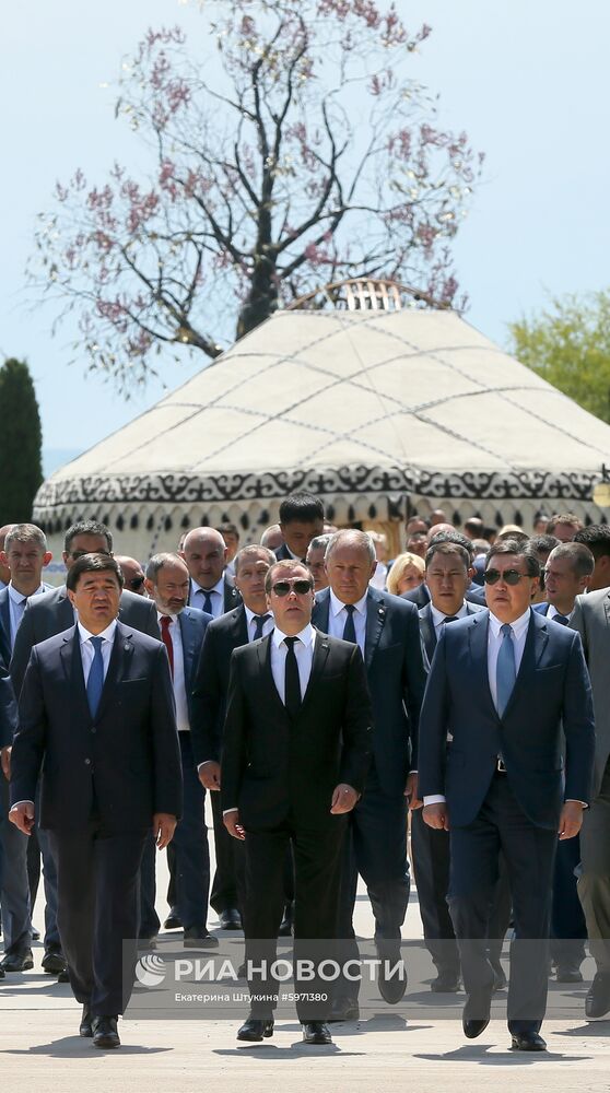 Премьер-министр РФ Д. Медведев принял участие в заседании Евразийского межправительственного совета стран ЕАЭС