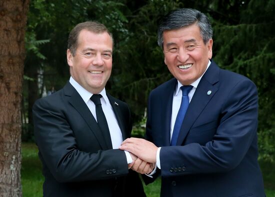 Премьер-министр РФ Д. Медведев принял участие в заседании Евразийского межправительственного совета стран ЕАЭС