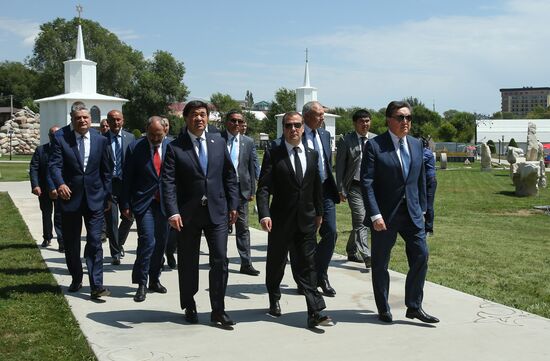 Премьер-министр РФ Д. Медведев принял участие в заседании Евразийского межправительственного совета стран ЕАЭС