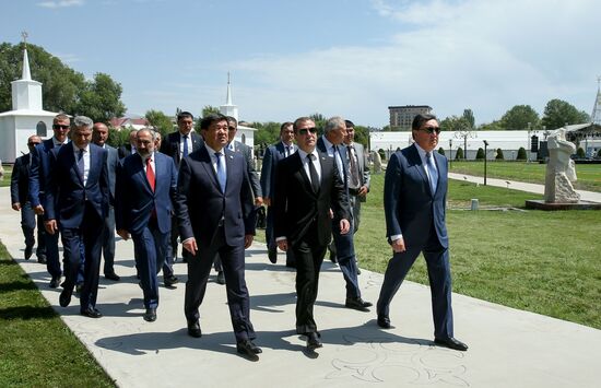 Премьер-министр РФ Д. Медведев принял участие в заседании Евразийского межправительственного совета стран ЕАЭС