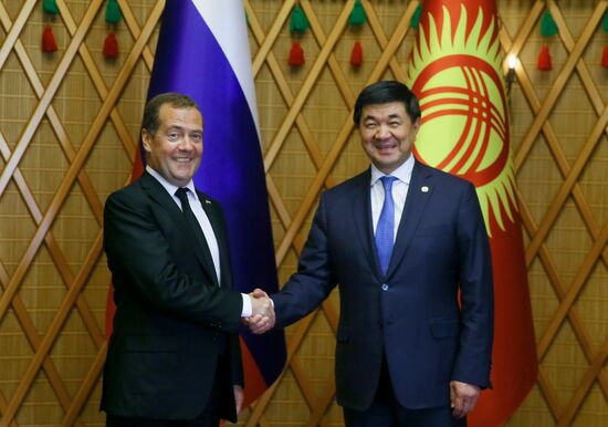 Премьер-министр РФ Д. Медведев принял участие в заседании Евразийского межправительственного совета стран ЕАЭС