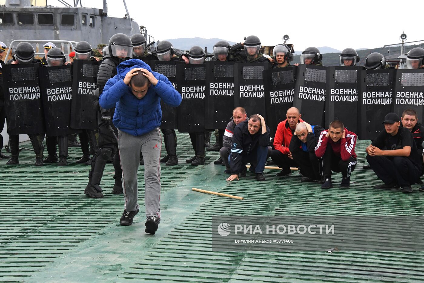 Учения военной полиции и Росгвардии в Приморье