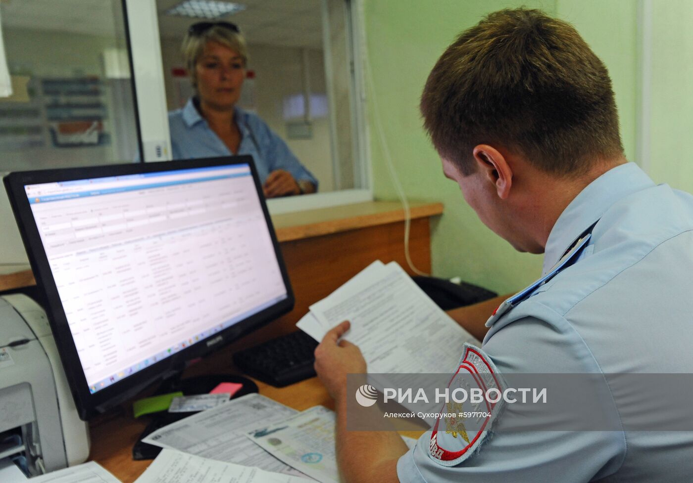 Работа ГИБДД в Тамбове