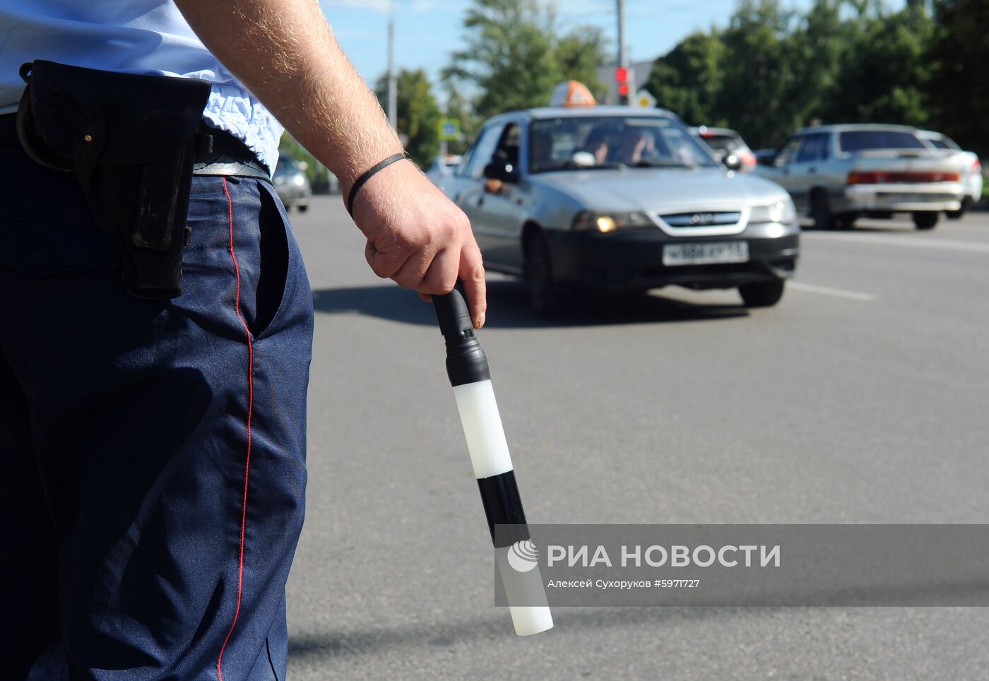 Работа ГИБДД в Тамбове