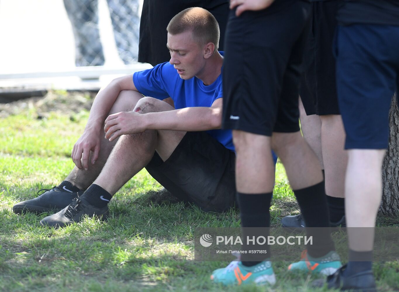 Футбольный матч с участием А.Кокорина и П. Мамаева в колонии