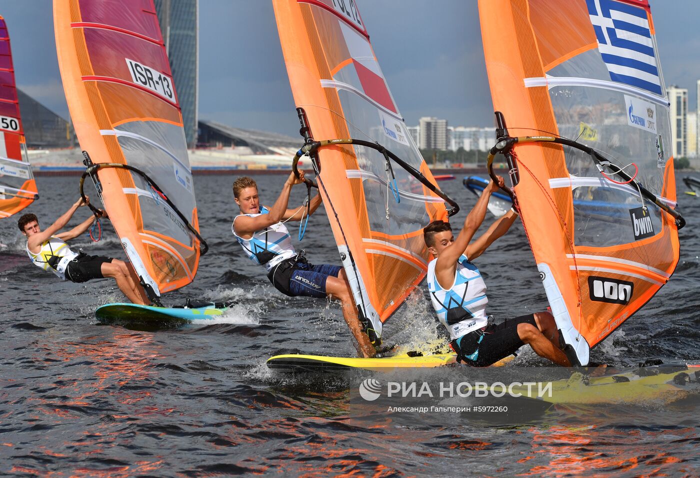 Чемпионат мира по виндсерфингу среди юниоров в Санкт-Петербурге