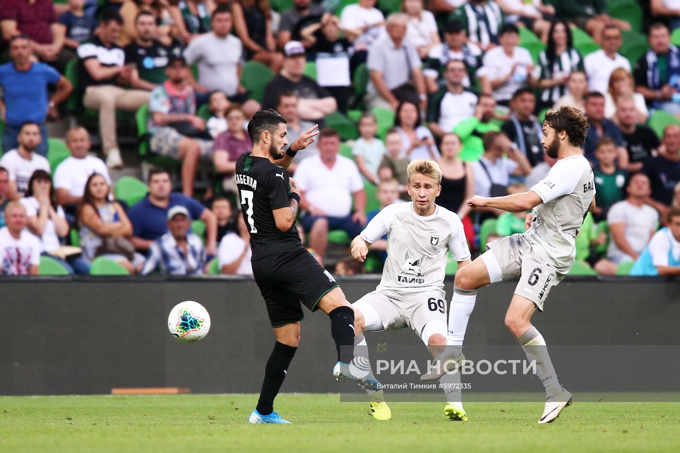 Футбол. РПЛ. Матч "Краснодар" - "Рубин"