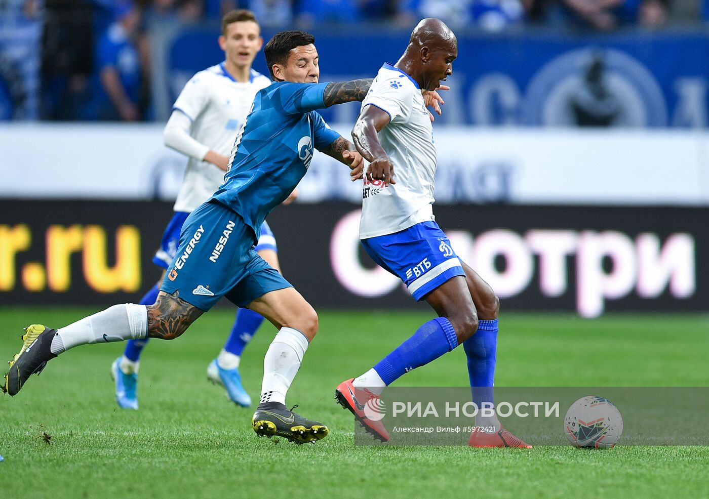 Футбол. РПЛ. Матч "Динамо" - "Зенит"