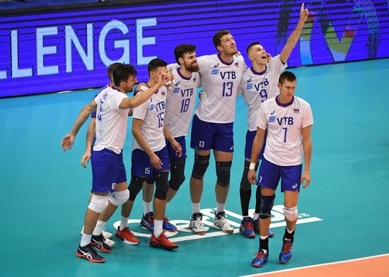 Волейбол. Мужчины. Олимпийский отбор. Матч Россия - Куба