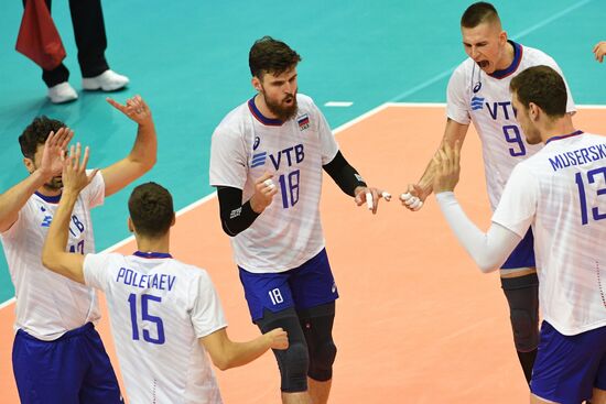 Волейбол. Мужчины. Олимпийский отбор. Матч Россия - Куба