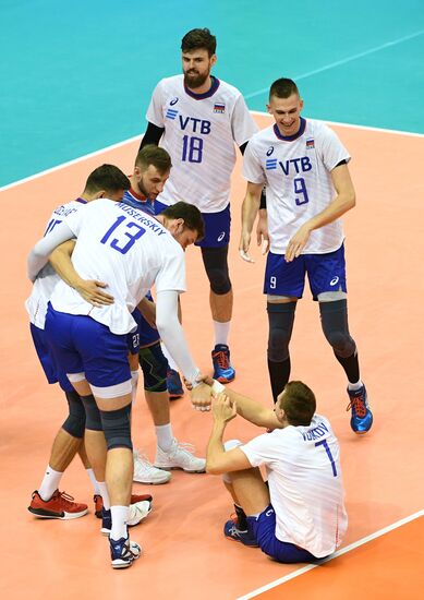 Волейбол. Мужчины. Олимпийский отбор. Матч Россия - Куба