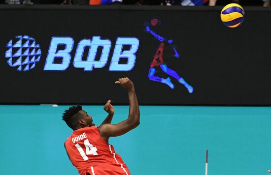 Волейбол. Мужчины. Олимпийский отбор. Матч Россия - Куба