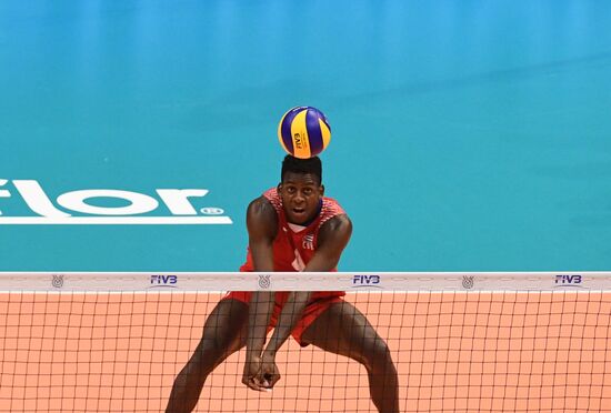 Волейбол. Мужчины. Олимпийский отбор. Матч Россия - Куба