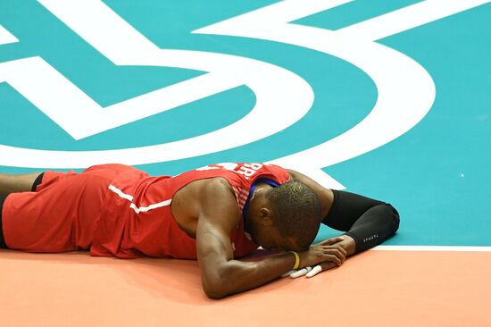 Волейбол. Мужчины. Олимпийский отбор. Матч Россия - Куба