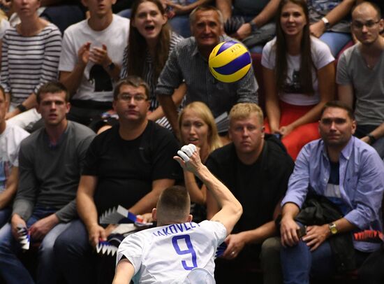 Волейбол. Мужчины. Олимпийский отбор. Матч Россия - Куба