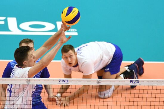 Волейбол. Мужчины. Олимпийский отбор. Матч Россия - Куба