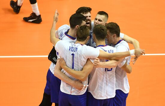 Волейбол. Мужчины. Олимпийский отбор. Матч Россия - Куба