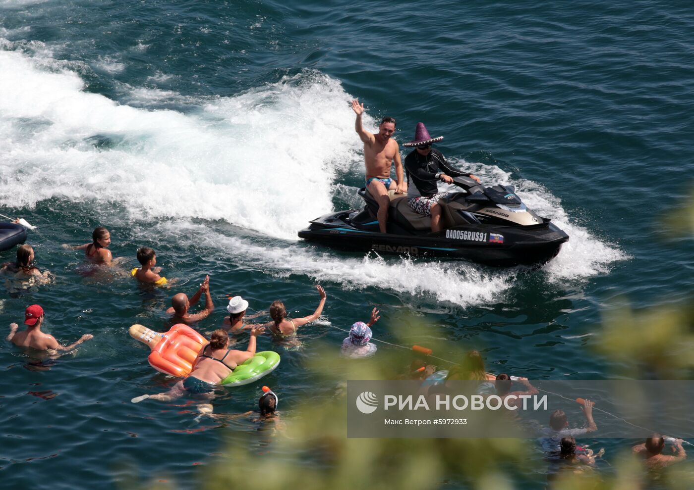 Кубок мира по клифф-дайвингу в Крыму