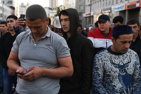 Празднование Курбан-байрама в России