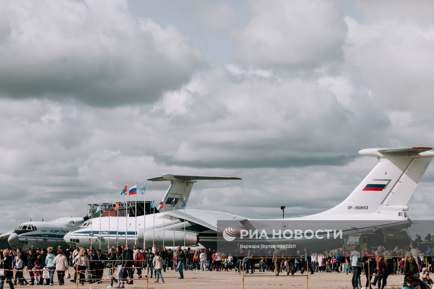Военно-патриотический фестиваль "Открытое небо" в Иванове