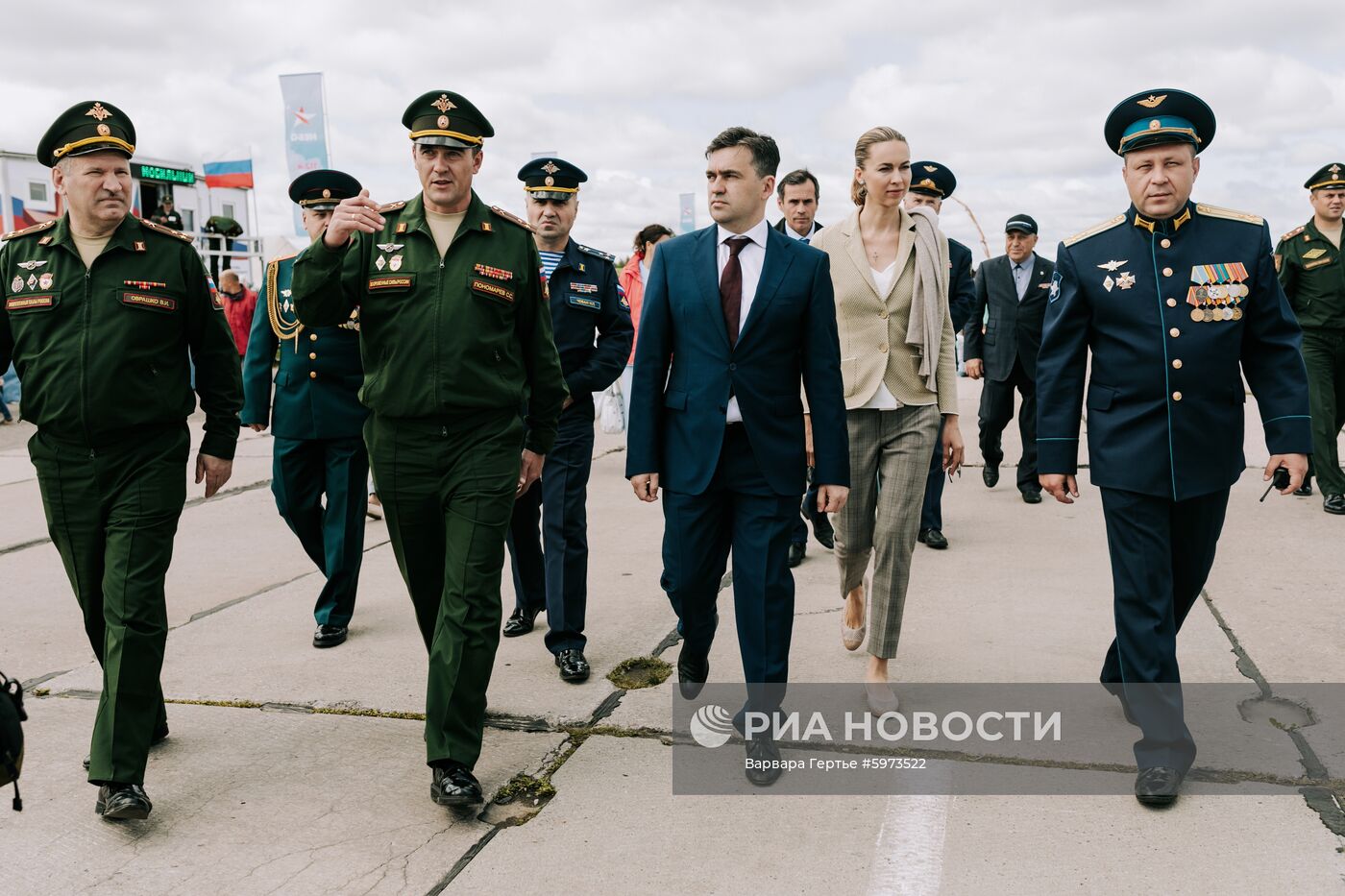 Военно-патриотический фестиваль "Открытое небо" в Иванове