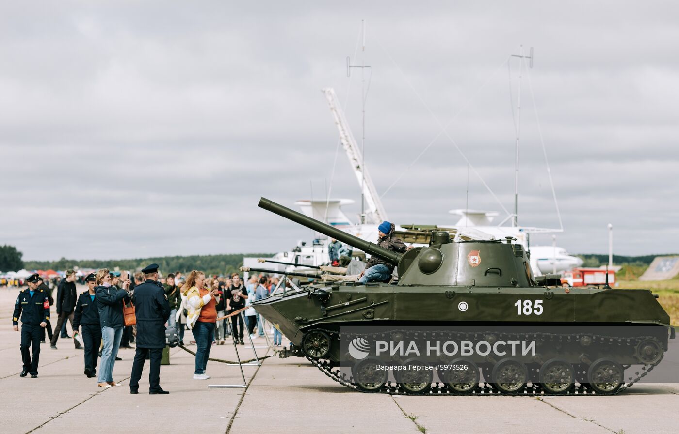 Военно-патриотический фестиваль "Открытое небо" в Иванове