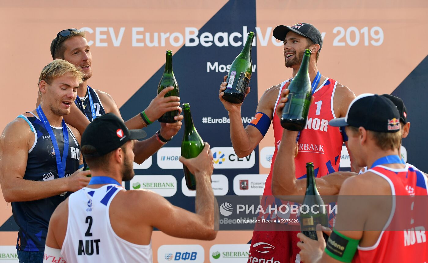 Пляжный волейбол. Чемпионат Европы. Мужчины