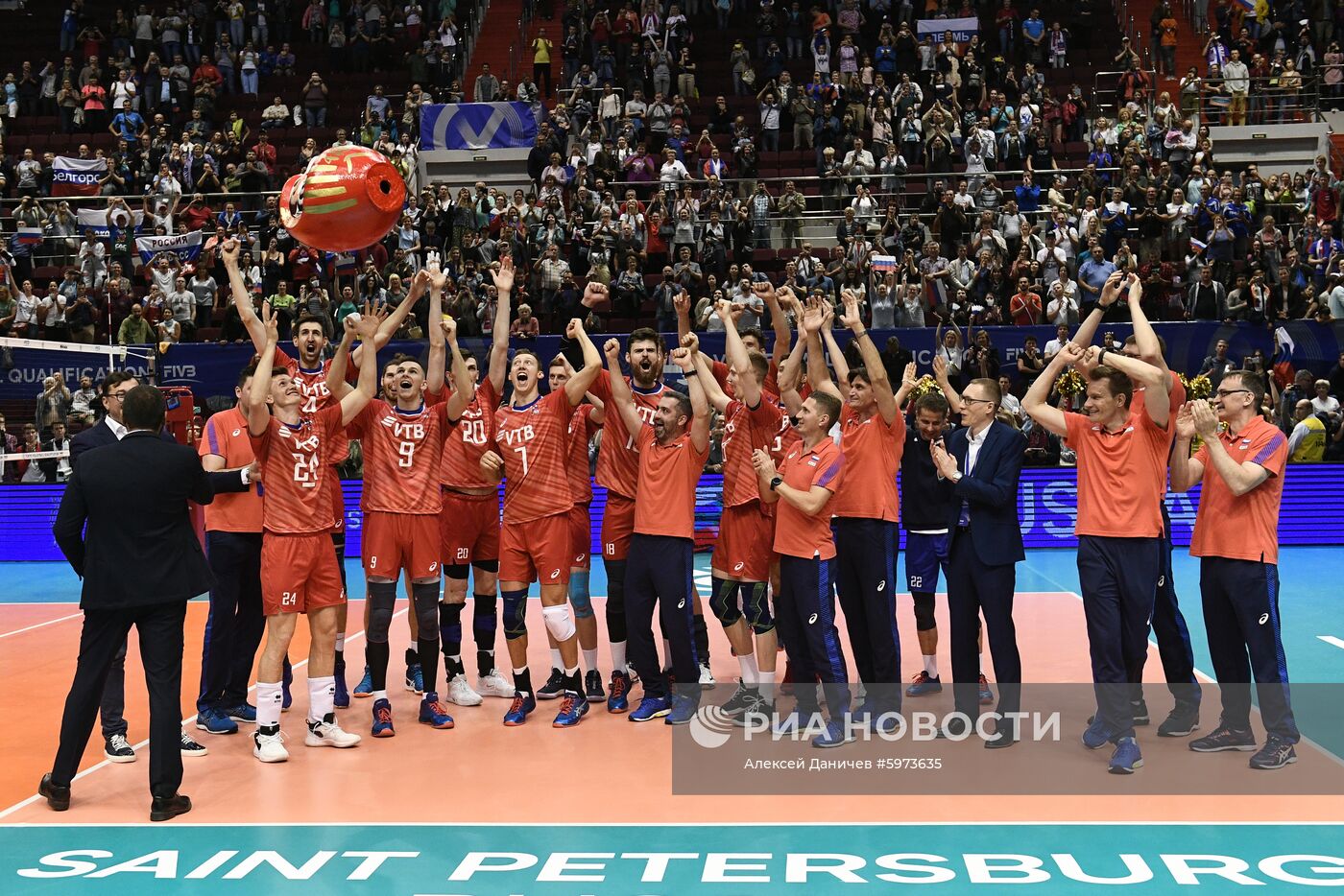 Волейбол. Мужчины. Олимпийский отбор. Матч Россия - Иран