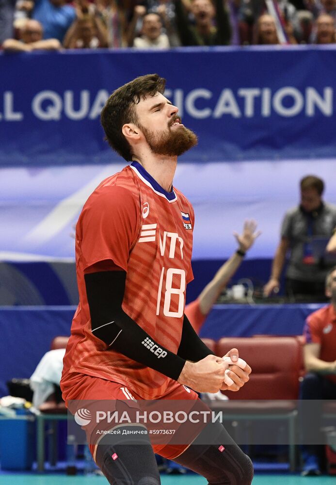 Волейбол. Мужчины. Олимпийский отбор. Матч Россия - Иран